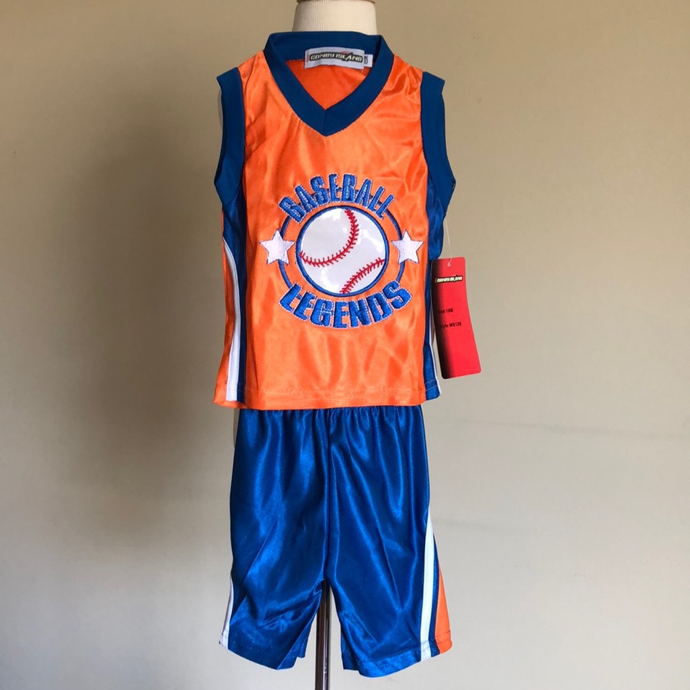 Boys 18M 2 Piece Matching Set Shirt & Shorts NWT